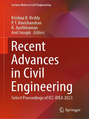cover image of Recent Advances in Civil Engineering